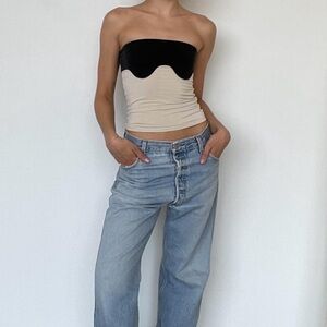 Orseund Iris Abstract Tube Top